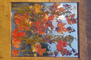 Resin Flower Art - Leaves
